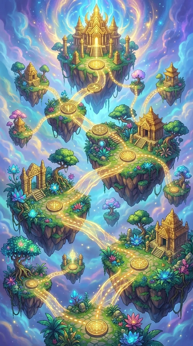 Celestial Realm map