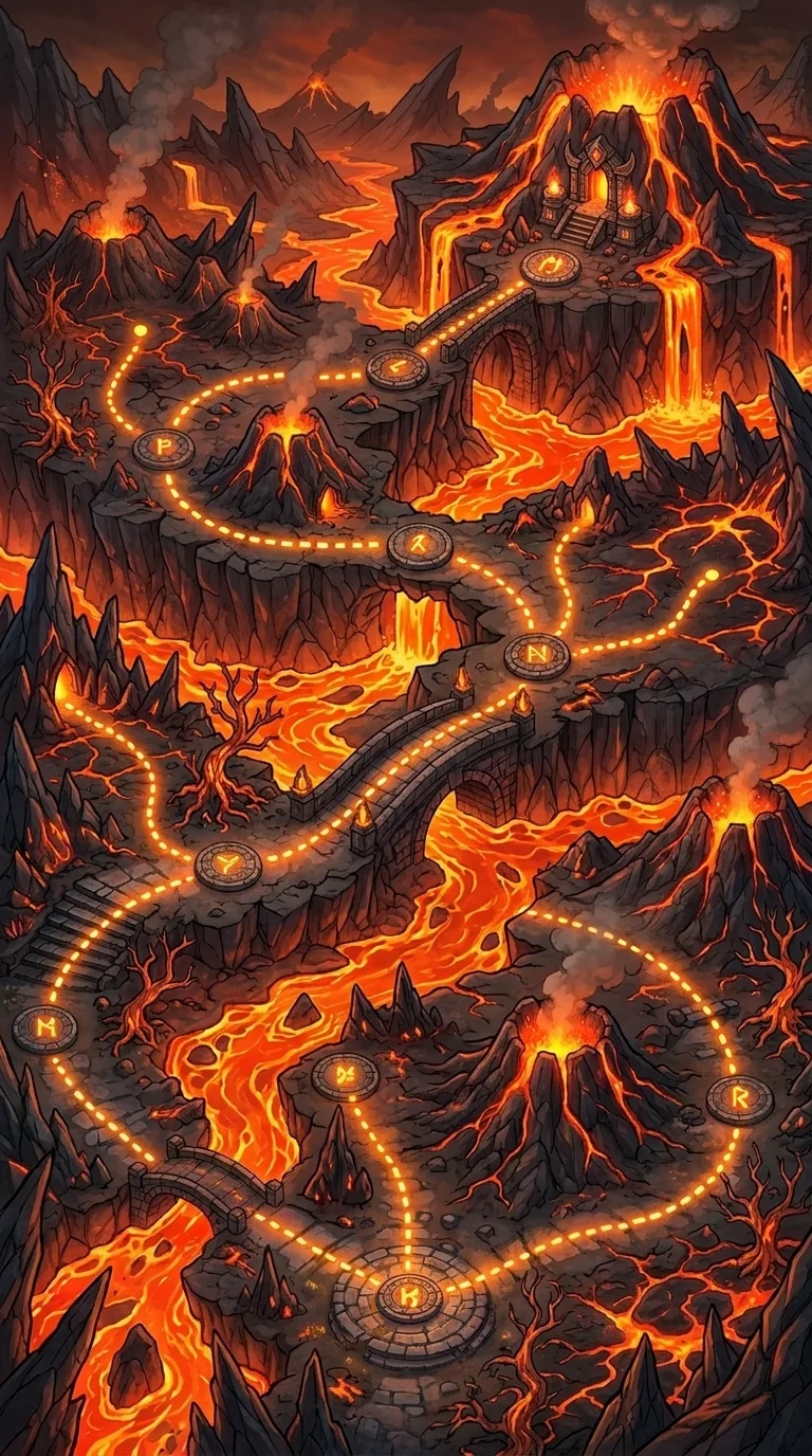 Burning Plains map